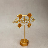 Sorrento Amber Kundan Choker Set