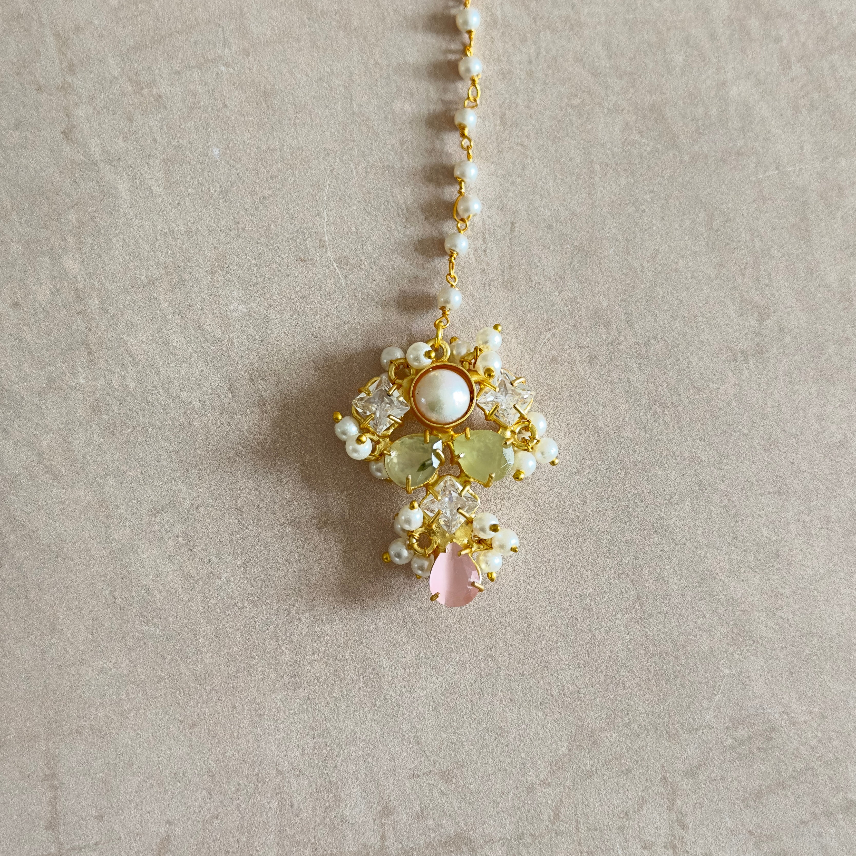 Shyla Olive Choker Set - Ahseya & Co