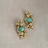 Celina Jade Kundan Stud Earrings