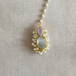 Lauretta Grey Crystal Choker Set - Ahseya & Co