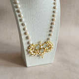 Hayat Grey Pearl Mala Set