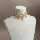 Paros Peach Choker Set
