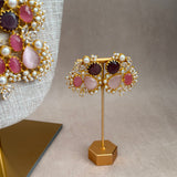 Areej Statement Pink Mala Set
