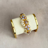 Zafira Mink Cuff Bracelet - Ahseya & Co