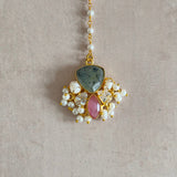 Giselle Olive Pink Choker Set,