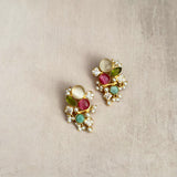 Amal Crystal Stud Earrings