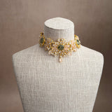Minal Olive Pink Choker Set