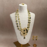 Siena Olive Kundan Mala Set