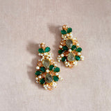 Emina Green Drop Earrings - Ahseya & Co