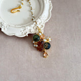 Celeste Brown Pearl Tikka - Ahseya & Co