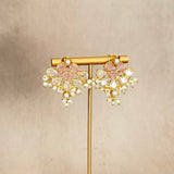 Rahma Pink Stud Earrings