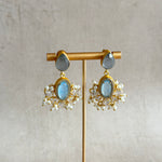 Harmoni Grey Drop Earrings - Ahseya & Co