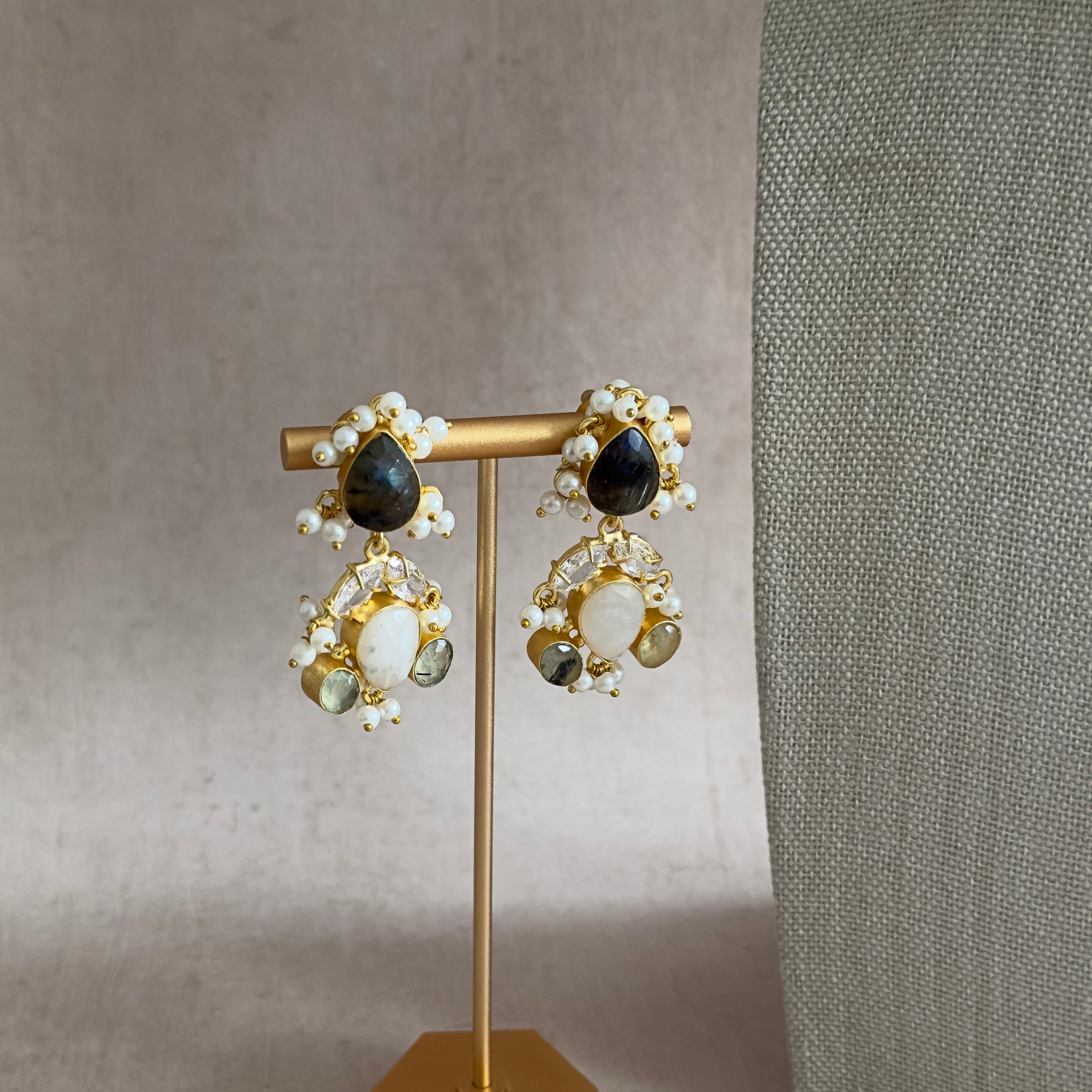 Nawal White Choker Set - Ahseya & Co