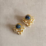 Siren Blue Stud Earrings