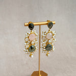 Paige Rose Olive Drop Earrings - Ahseya & Co