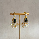 Sonia Black Pearl Drop Earrings - Ahseya & Co