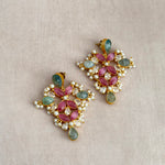 Aseelah Pink Drop Earrings - Ahseya & Co