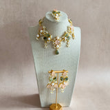 Bali Pink Olive Necklace Set - Ahseya & Co