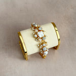 Brianna Pearl Crystal Bracelet - Ahseya & Co