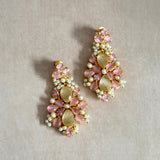 Emina Pink Drop Earrings - Ahseya & Co