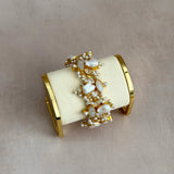 Gwen Pearl Cuff Bracelet - Ahseya & Co