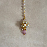 Dania Olive Pink Choker Set - Ahseya & Co
