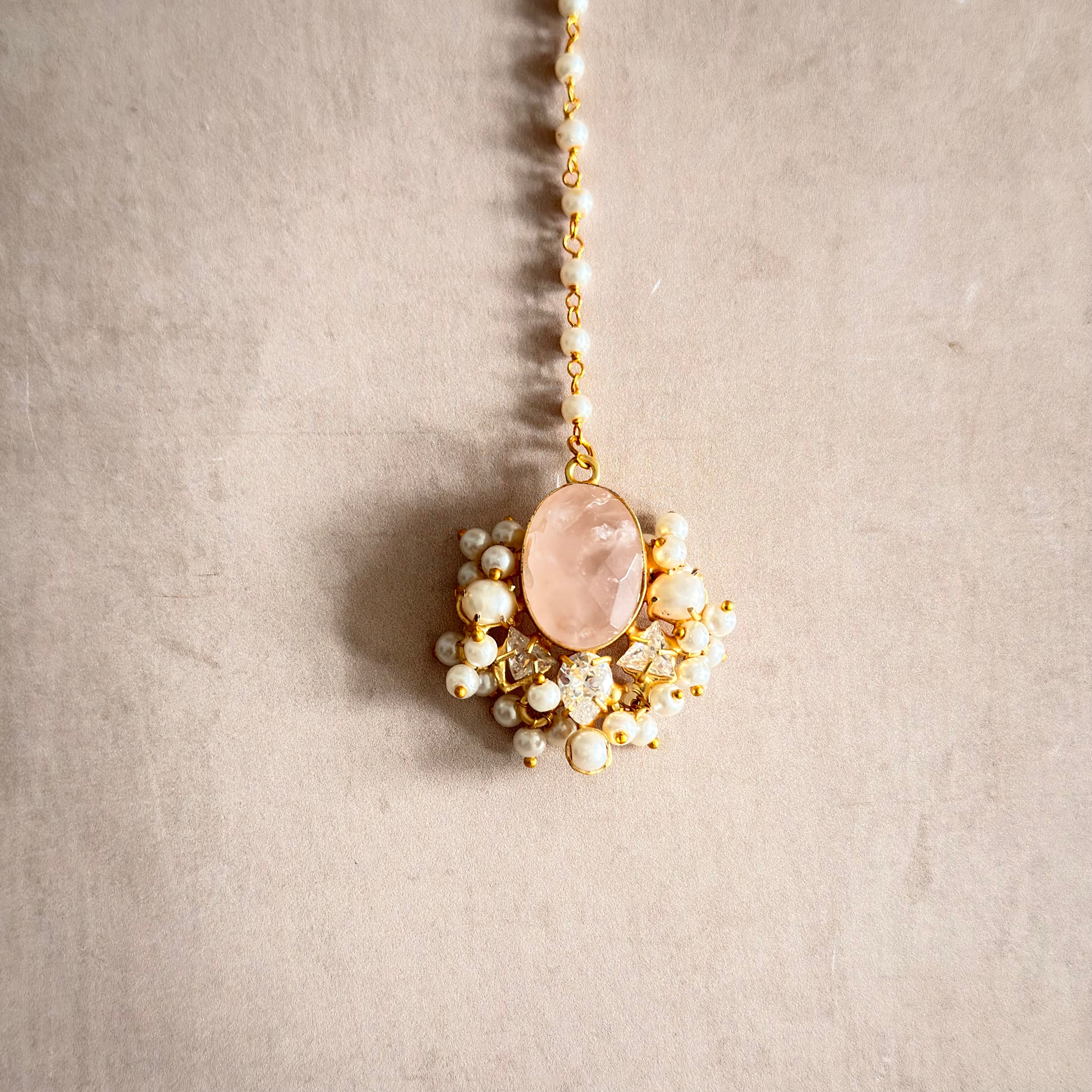 Anum Rose Choker Set - Ahseya & Co