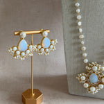 Sahara Crystal Pearl Mala Set - Ahseya & Co