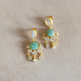 Rainbow Crystal Drop Earrings - Ahseya & Co