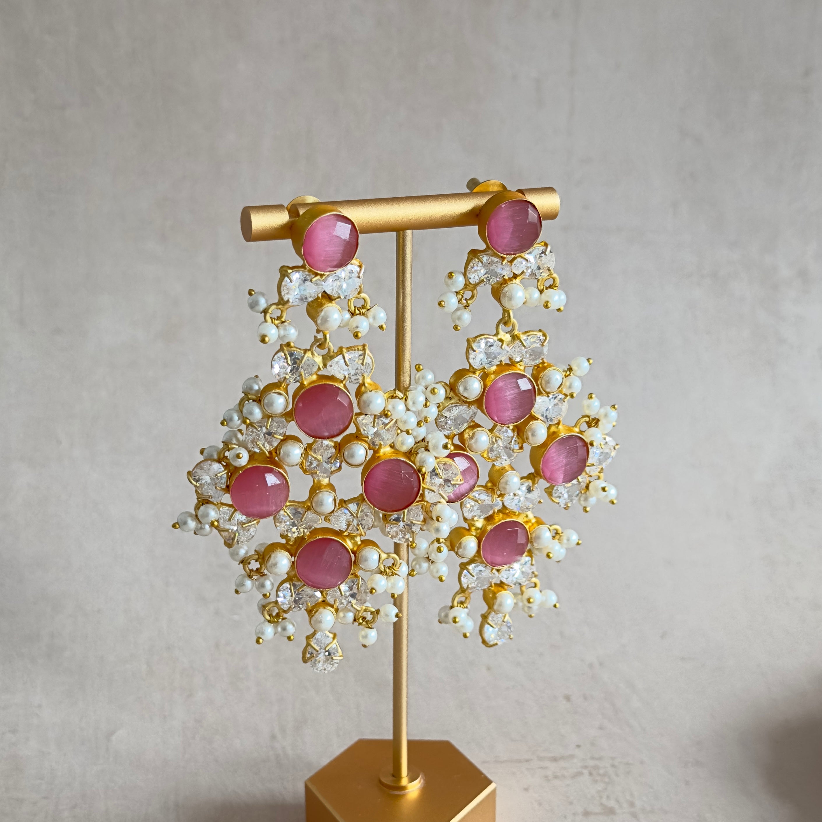 Florence Pink Tikka Set - Ahseya & Co