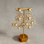 Blake Pink Pearl Drop Earrings - Ahseya & Co