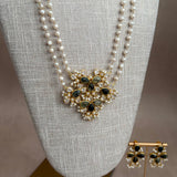 Liyana Olive Pearl Mala Set