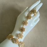 Zeba Kundan Hand Harness - Ahseya & Co