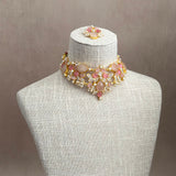 Verona Pink Choker Set