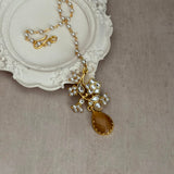 Siena Amber Kundan Mala Set