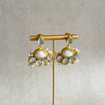 Polly Grey Drop Earrings - Ahseya & Co