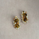 Sia Tiger Crystal Stud Earrings