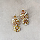 Bella Pink Stud Earrings - Ahseya & Co