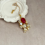 Sorrento Ruby Kundan Choker Set