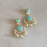 Mila Jade Crystal Drop Earrings - Ahseya & Co