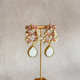 Kenzie White Crystal Drop Earrings