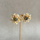 Keera Crystal Stud Earrings - Ahseya & Co