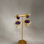 Heidi Purple Pearl Mala Set - Ahseya & Co