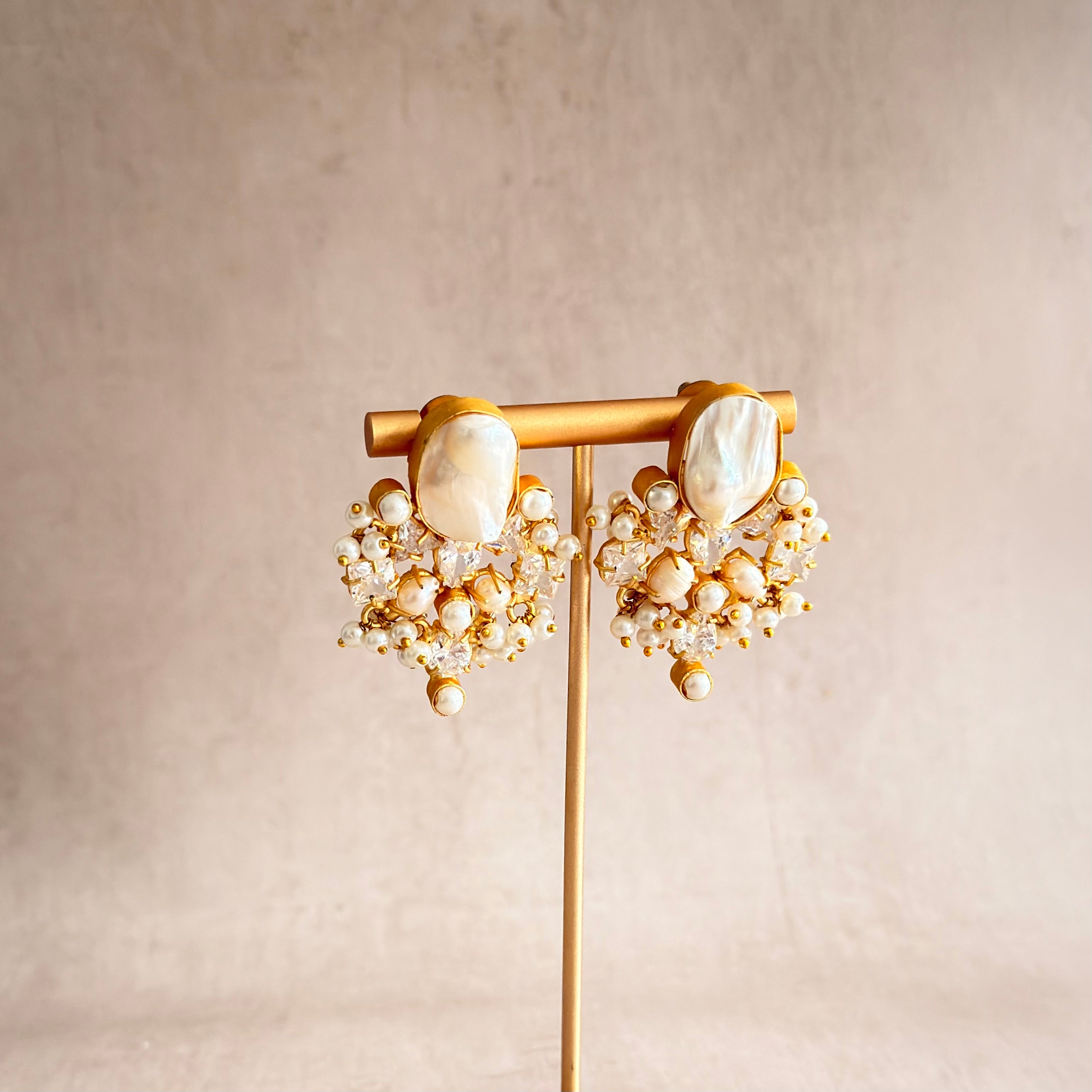 Anum Pearl Choker Set - Ahseya & Co