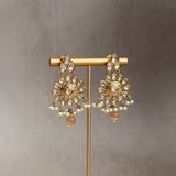 Ekta Peach Choker Set - Ahseya & Co