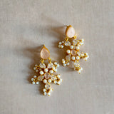 Maria Pink Drop Earrings - Ahseya & Co