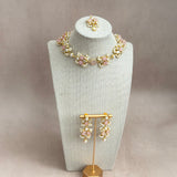 Elouise Pink Necklace Set - Ahseya & Co