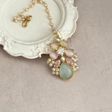 Verona Mint Pink Choker Set