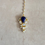 Esme Navy Pearl Necklace Set - Ahseya & Co