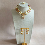 Nadine Pink Pearl Necklace Set - Ahseya & Co